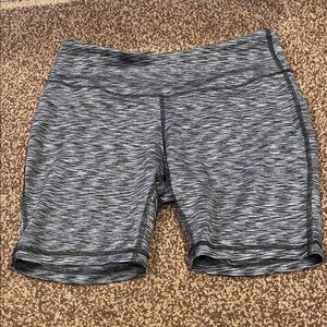 Gray Women's Athletic Biker Shorts